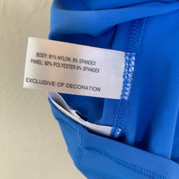 Annika Cutter & Buck Sleeveless Golf Polo Blue Sz Large - Picture 8 of 11